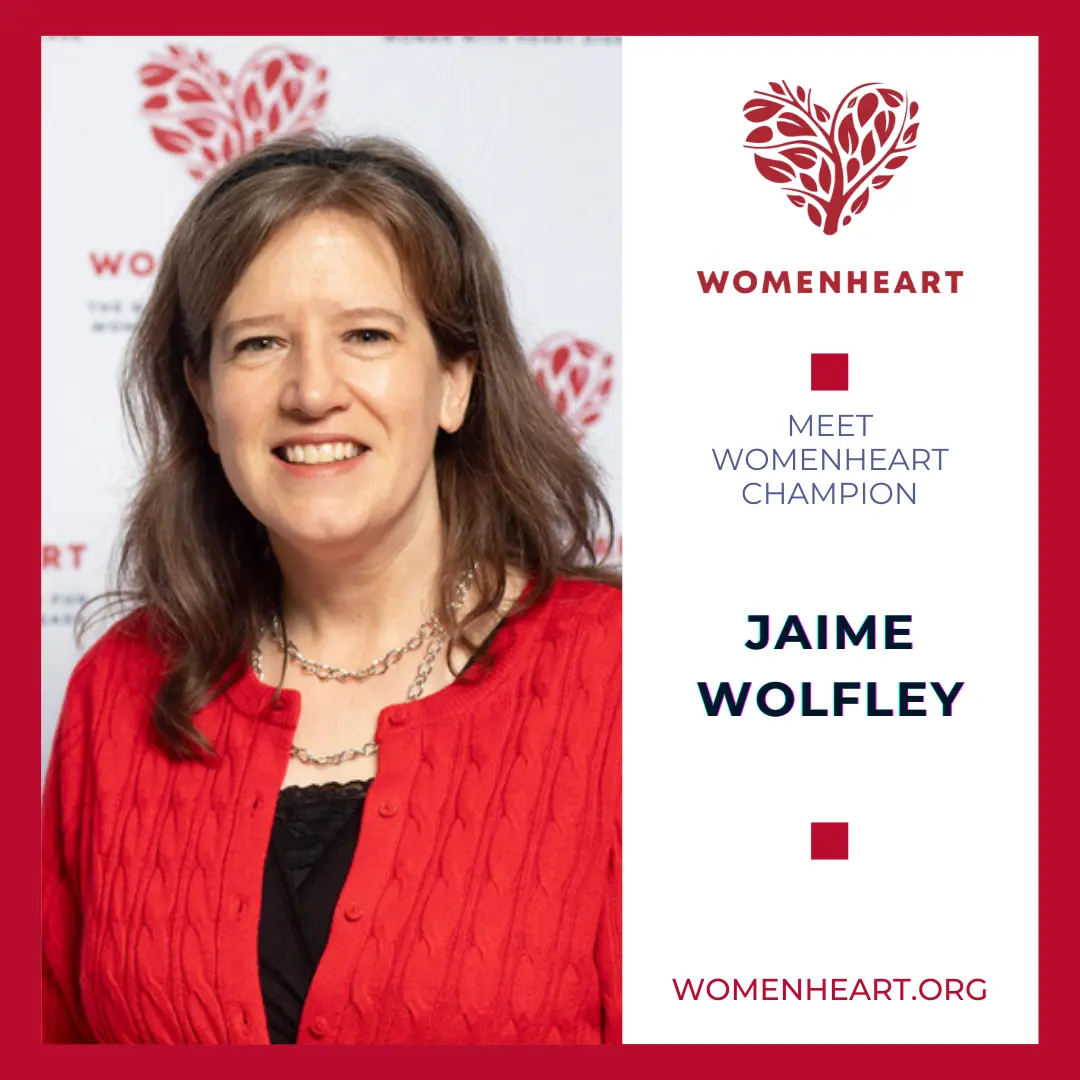 Celebrating WomenHeart Champion Jaime Wolfley