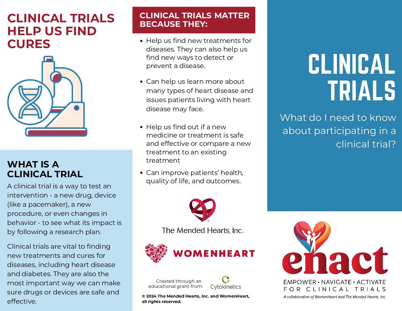 Clinical Trial Discussion Guide - ENACT